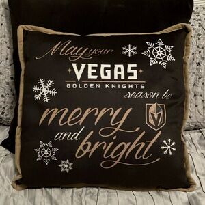 Vegas Golden Knights Holiday Scatter Cushion